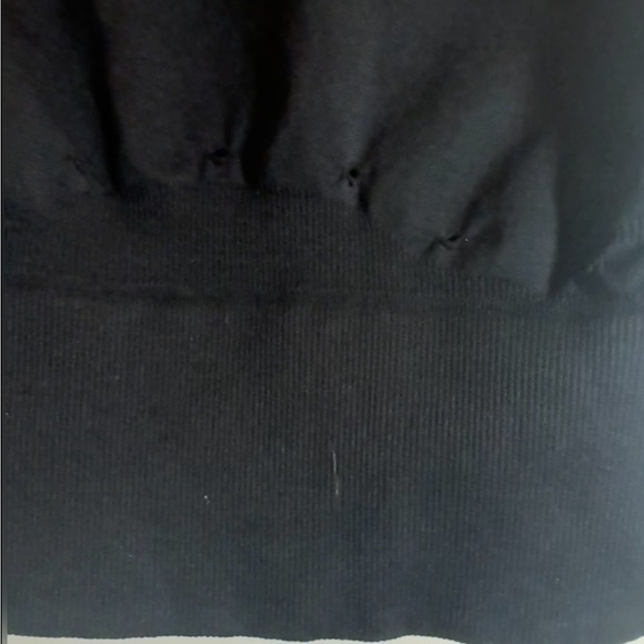 FREE PEOPLE BREATHABLE MESH SEAMLESS YOGA LIMBER CROP TOP BLACK SIZE XS/S - Picture 10 of 13